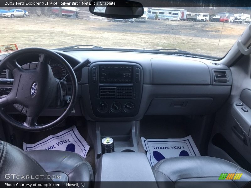 Silver Birch Metallic / Graphite 2002 Ford Explorer XLT 4x4