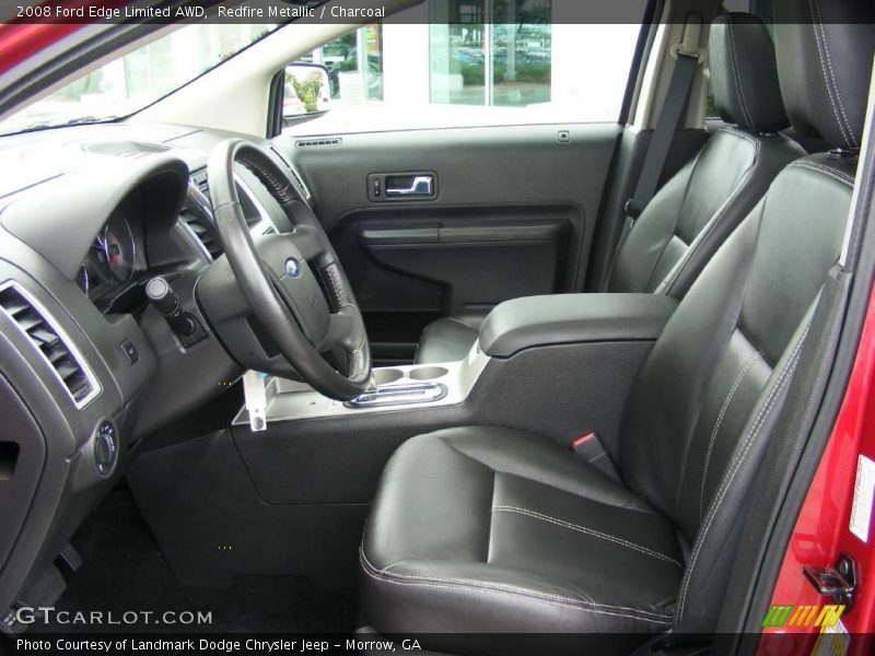 Redfire Metallic / Charcoal 2008 Ford Edge Limited AWD