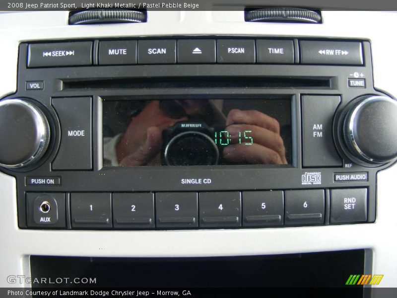 Light Khaki Metallic / Pastel Pebble Beige 2008 Jeep Patriot Sport