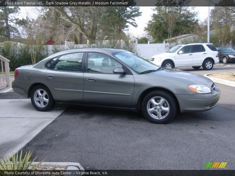 Dark Shadow Grey Metallic / Medium Parchment 2003 Ford Taurus SES