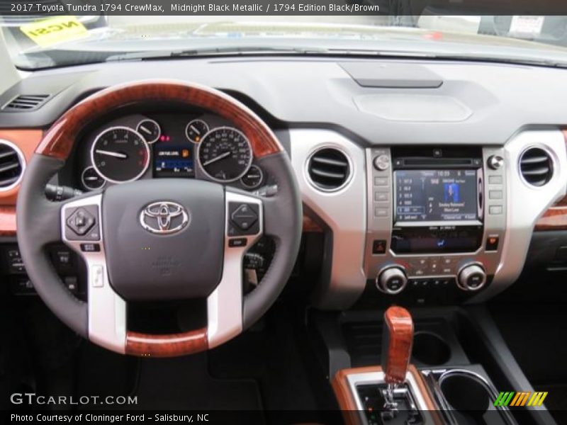 Dashboard of 2017 Tundra 1794 CrewMax