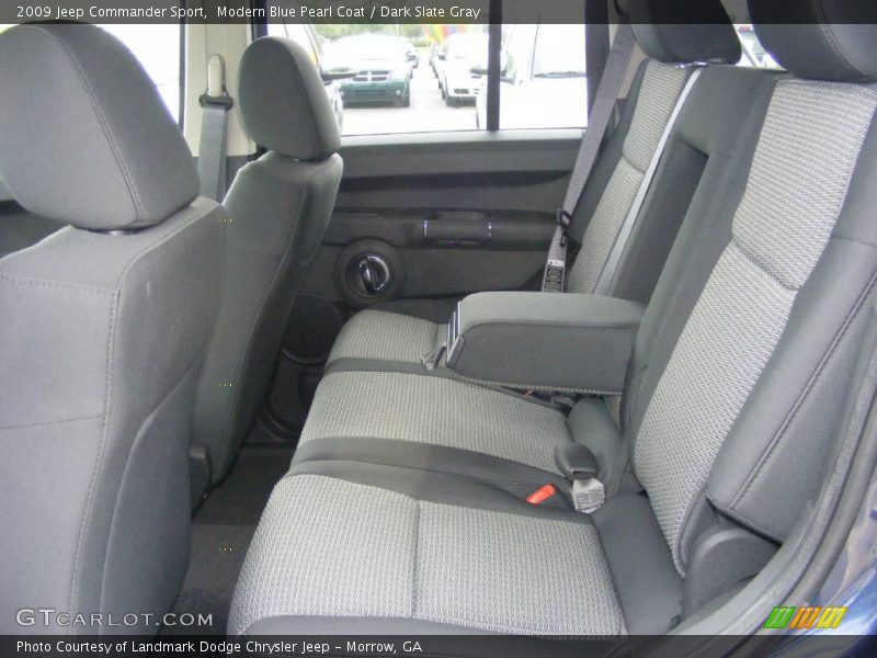 Modern Blue Pearl Coat / Dark Slate Gray 2009 Jeep Commander Sport