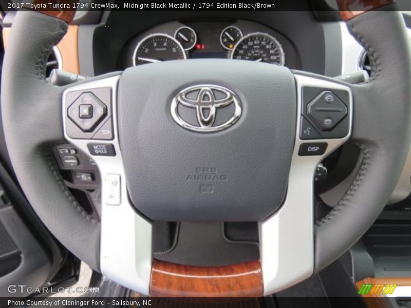  2017 Tundra 1794 CrewMax Steering Wheel
