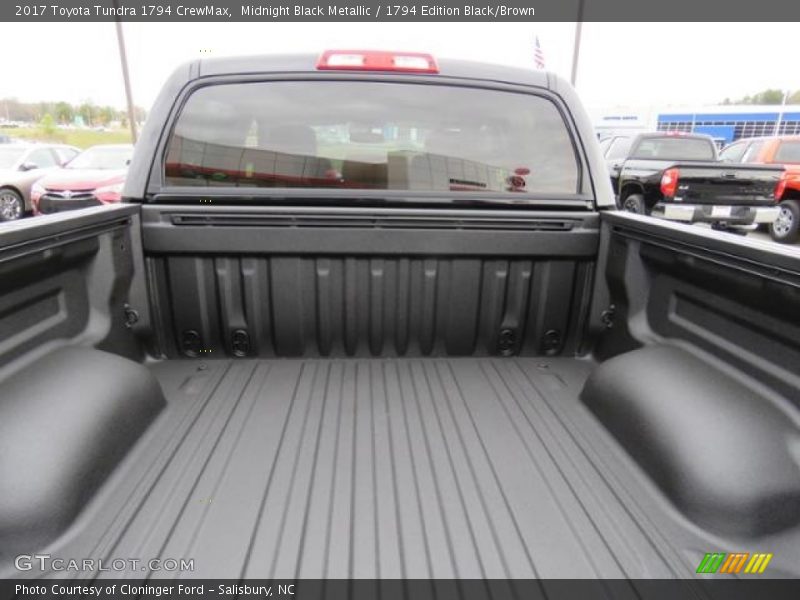 Midnight Black Metallic / 1794 Edition Black/Brown 2017 Toyota Tundra 1794 CrewMax