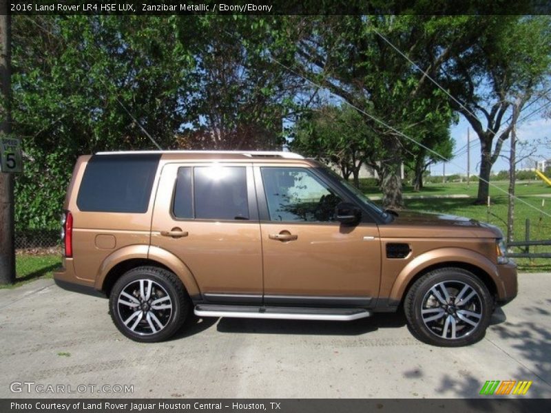 Zanzibar Metallic / Ebony/Ebony 2016 Land Rover LR4 HSE LUX