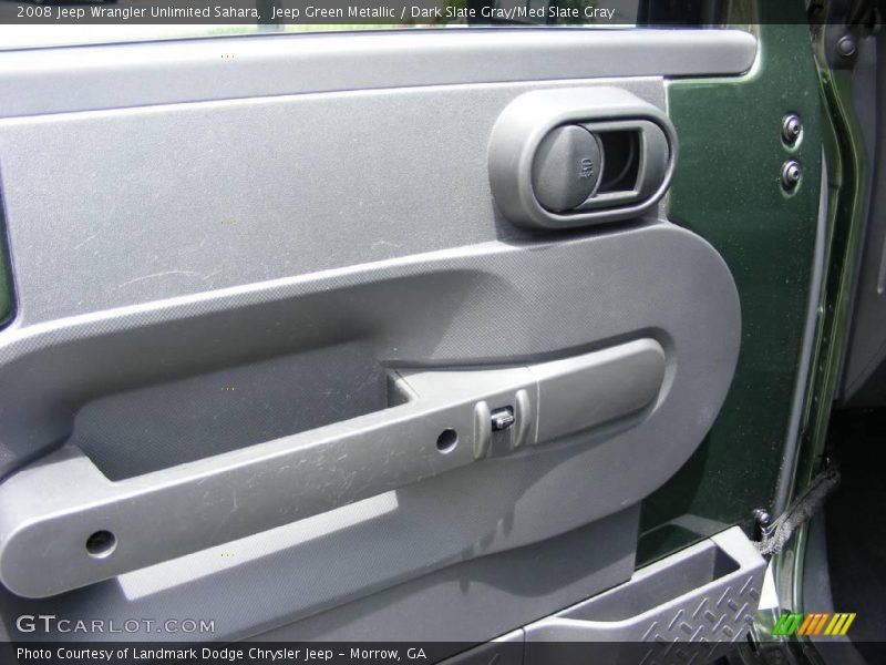 Jeep Green Metallic / Dark Slate Gray/Med Slate Gray 2008 Jeep Wrangler Unlimited Sahara
