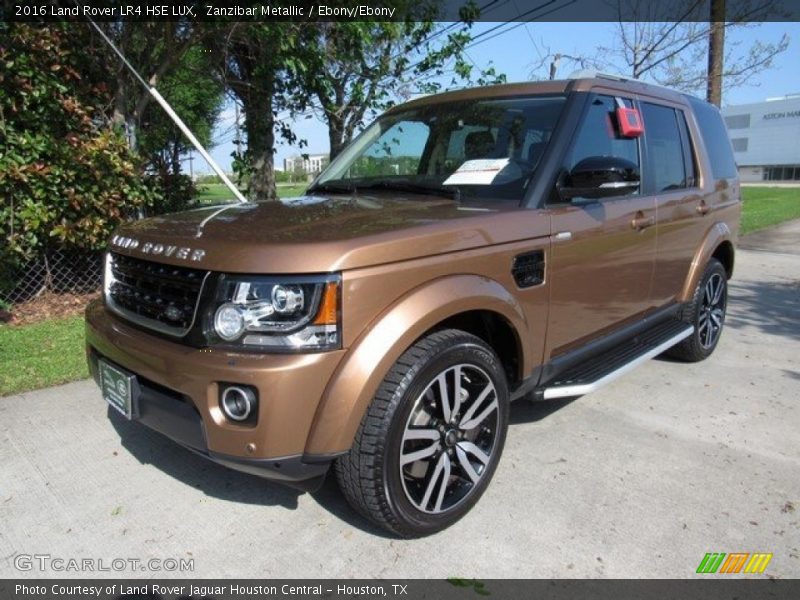 Zanzibar Metallic / Ebony/Ebony 2016 Land Rover LR4 HSE LUX