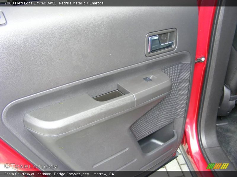 Redfire Metallic / Charcoal 2008 Ford Edge Limited AWD