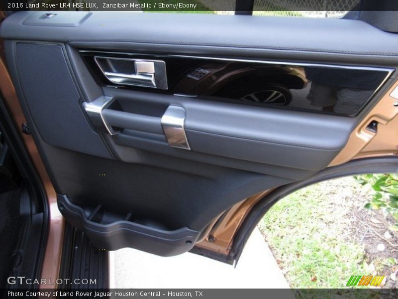 Zanzibar Metallic / Ebony/Ebony 2016 Land Rover LR4 HSE LUX
