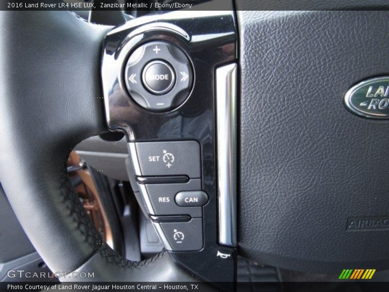 Zanzibar Metallic / Ebony/Ebony 2016 Land Rover LR4 HSE LUX
