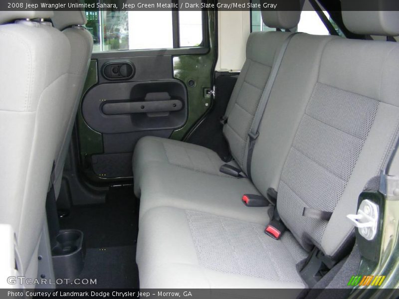 Jeep Green Metallic / Dark Slate Gray/Med Slate Gray 2008 Jeep Wrangler Unlimited Sahara