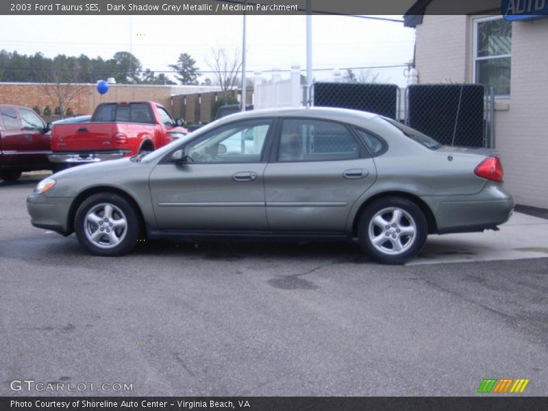 Dark Shadow Grey Metallic / Medium Parchment 2003 Ford Taurus SES