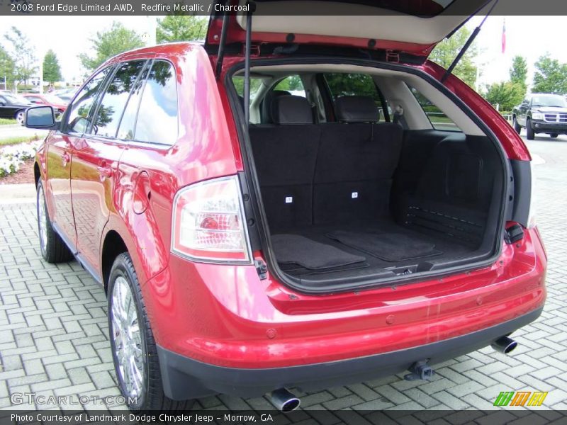 Redfire Metallic / Charcoal 2008 Ford Edge Limited AWD