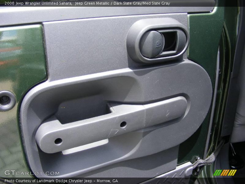 Jeep Green Metallic / Dark Slate Gray/Med Slate Gray 2008 Jeep Wrangler Unlimited Sahara