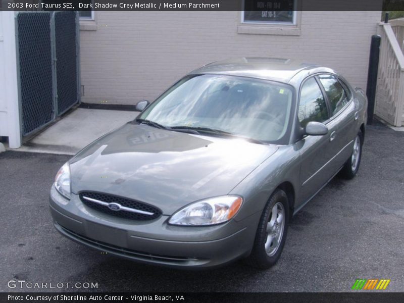 Dark Shadow Grey Metallic / Medium Parchment 2003 Ford Taurus SES