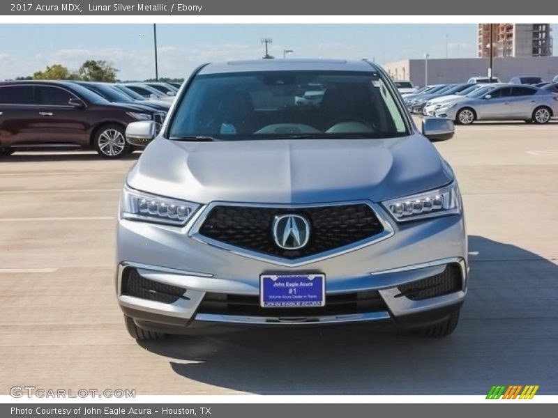 Lunar Silver Metallic / Ebony 2017 Acura MDX