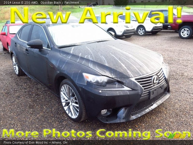 Obsidian Black / Parchment 2014 Lexus IS 250 AWD