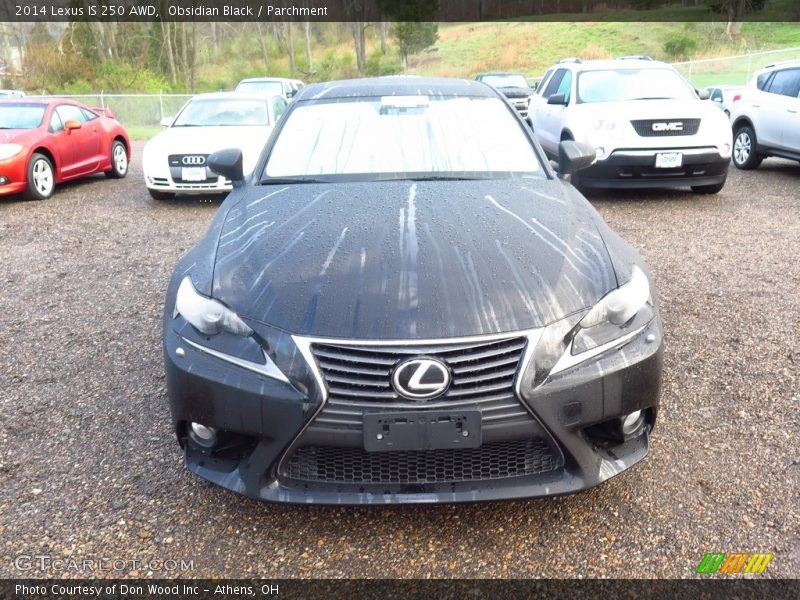 Obsidian Black / Parchment 2014 Lexus IS 250 AWD