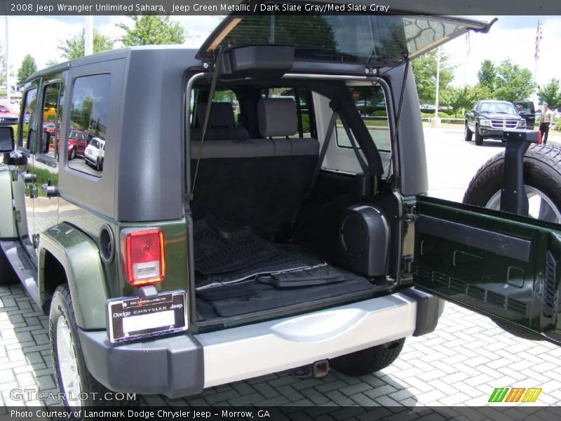 Jeep Green Metallic / Dark Slate Gray/Med Slate Gray 2008 Jeep Wrangler Unlimited Sahara