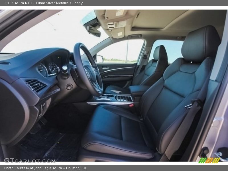 Lunar Silver Metallic / Ebony 2017 Acura MDX