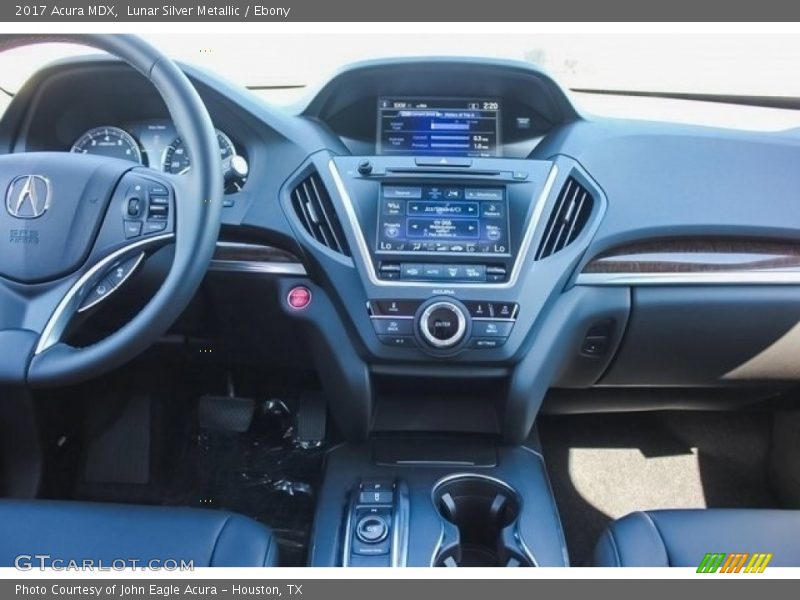 Lunar Silver Metallic / Ebony 2017 Acura MDX