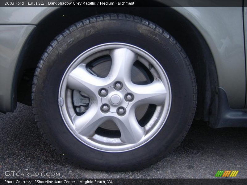 Dark Shadow Grey Metallic / Medium Parchment 2003 Ford Taurus SES