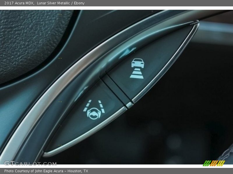 Lunar Silver Metallic / Ebony 2017 Acura MDX