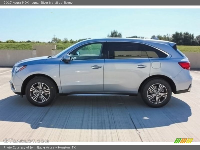 Lunar Silver Metallic / Ebony 2017 Acura MDX