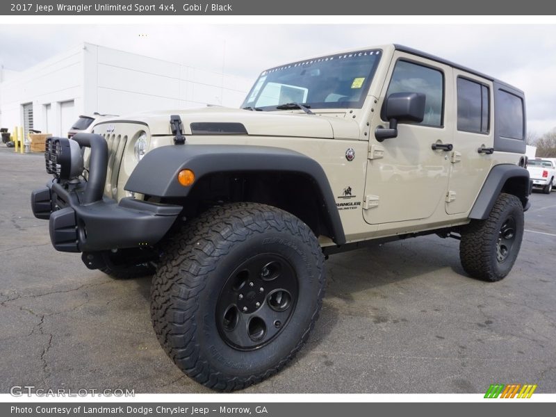 Gobi / Black 2017 Jeep Wrangler Unlimited Sport 4x4