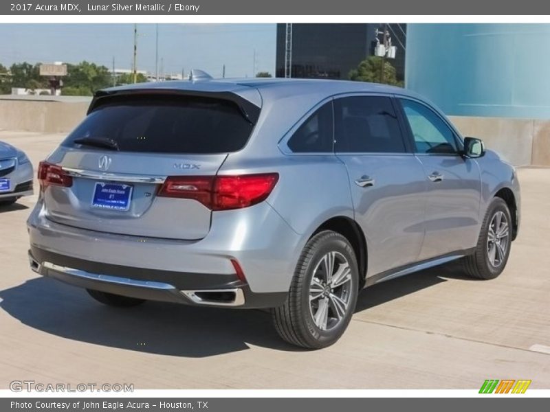 Lunar Silver Metallic / Ebony 2017 Acura MDX