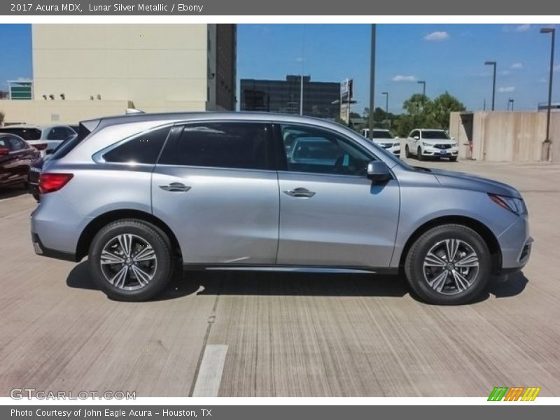 Lunar Silver Metallic / Ebony 2017 Acura MDX