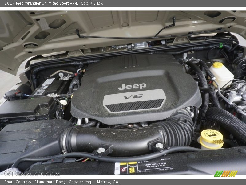 Gobi / Black 2017 Jeep Wrangler Unlimited Sport 4x4