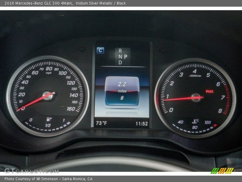 Iridium Silver Metallic / Black 2016 Mercedes-Benz GLC 300 4Matic