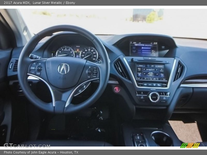 Lunar Silver Metallic / Ebony 2017 Acura MDX