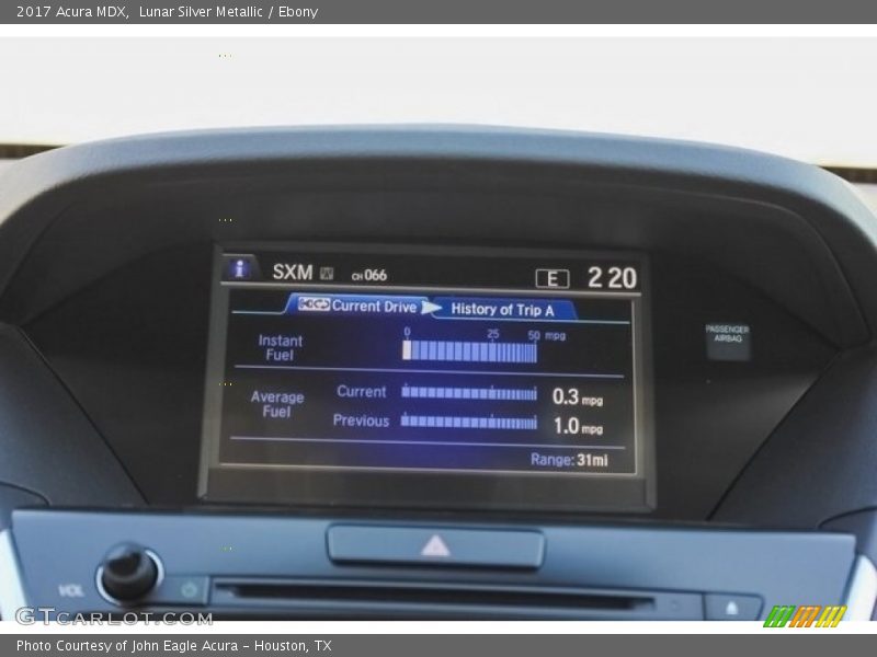 Lunar Silver Metallic / Ebony 2017 Acura MDX
