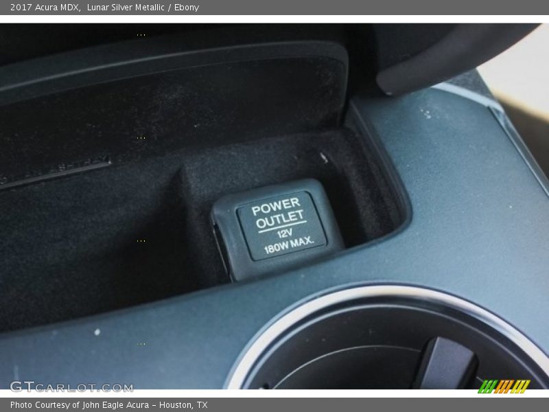 Lunar Silver Metallic / Ebony 2017 Acura MDX