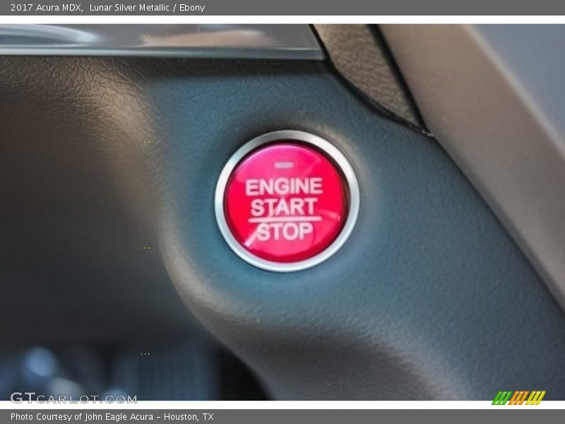 Lunar Silver Metallic / Ebony 2017 Acura MDX