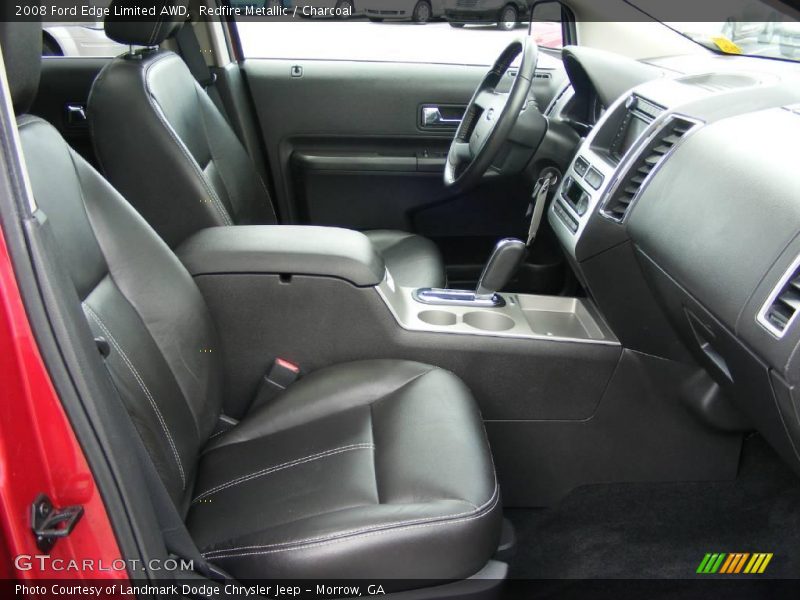 Redfire Metallic / Charcoal 2008 Ford Edge Limited AWD
