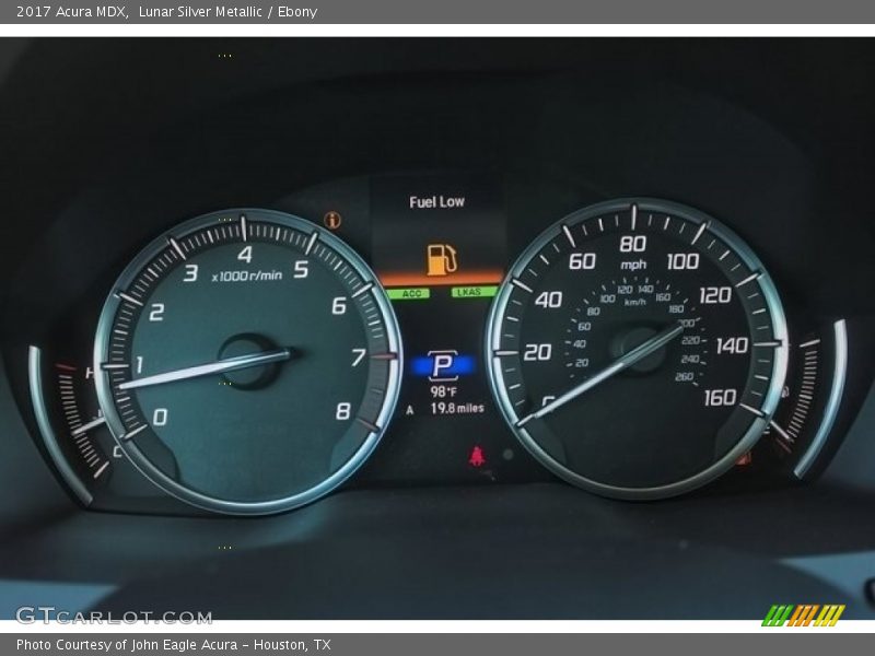 Lunar Silver Metallic / Ebony 2017 Acura MDX