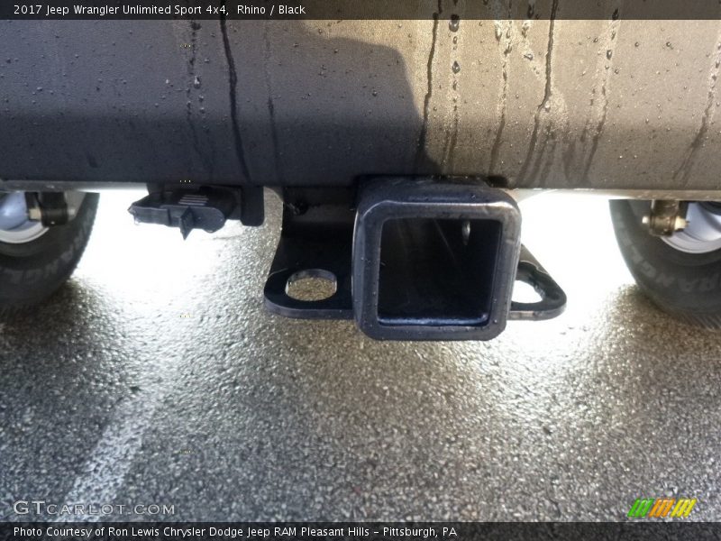 Rhino / Black 2017 Jeep Wrangler Unlimited Sport 4x4