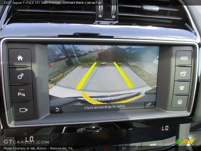 Ultimate Black / Jet w/Tan 2017 Jaguar F-PACE 35t AWD Prestige
