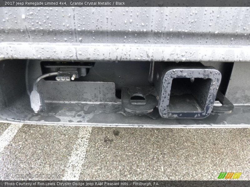 Granite Crystal Metallic / Black 2017 Jeep Renegade Limited 4x4