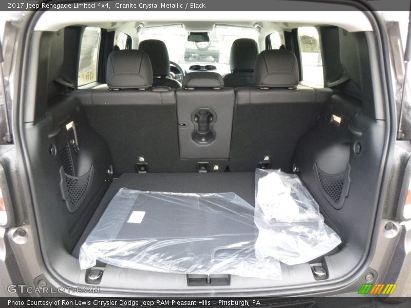 Granite Crystal Metallic / Black 2017 Jeep Renegade Limited 4x4