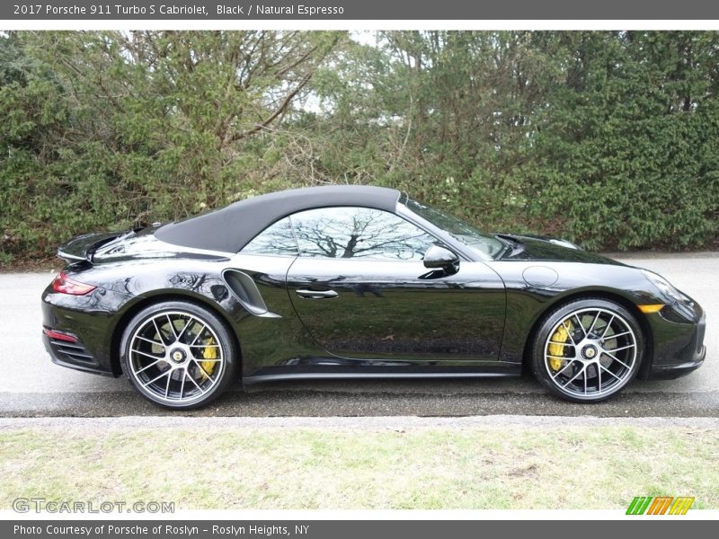  2017 911 Turbo S Cabriolet Black