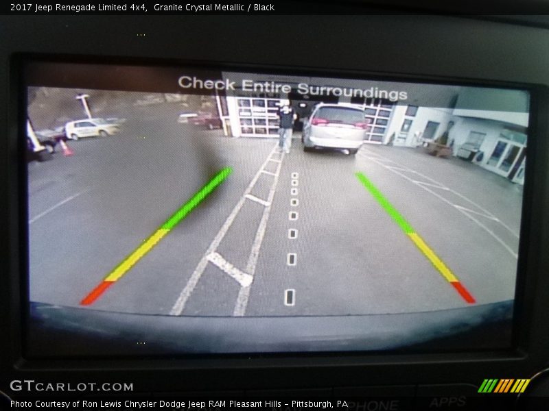 Granite Crystal Metallic / Black 2017 Jeep Renegade Limited 4x4