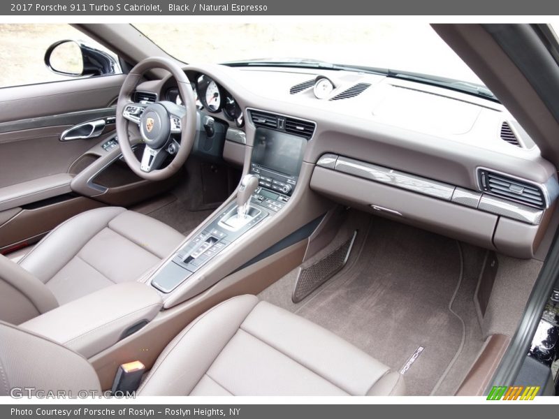 Dashboard of 2017 911 Turbo S Cabriolet