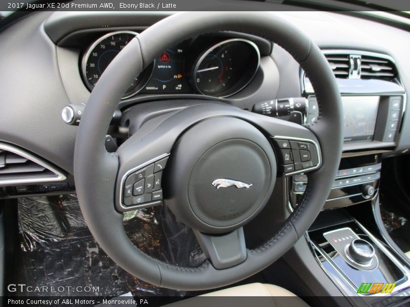  2017 XE 20d Premium AWD Steering Wheel