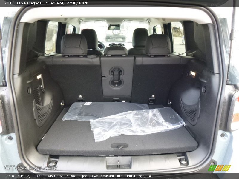 Anvil / Black 2017 Jeep Renegade Limited 4x4