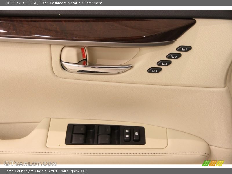 Satin Cashmere Metallic / Parchment 2014 Lexus ES 350