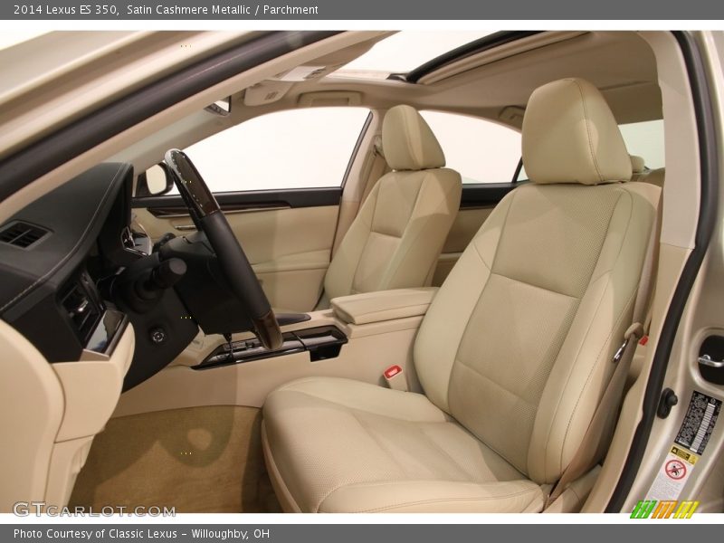 Satin Cashmere Metallic / Parchment 2014 Lexus ES 350